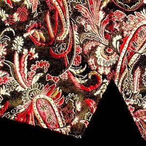 CUSTOM equestrian Shadbelly POINTS "DYNASTY" Red, Gold & Black sizes S, M, L, XL